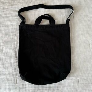 BAGGU Black Canvas Bag